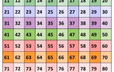 10 Best 1 100 Chart Printable Printablee