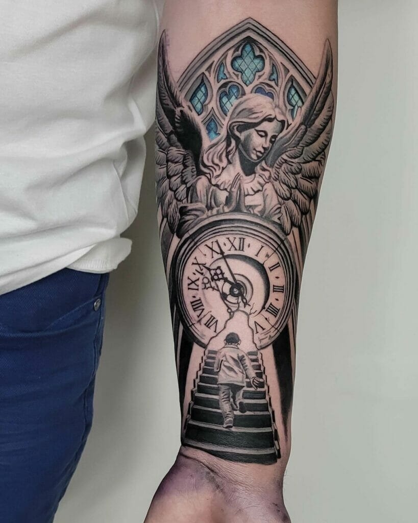 10 Best Holy Angel Guardian Angel Tattoo Ideas You ll Have To See To