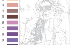 10 Best Paint By Number Printable Templates Printablee