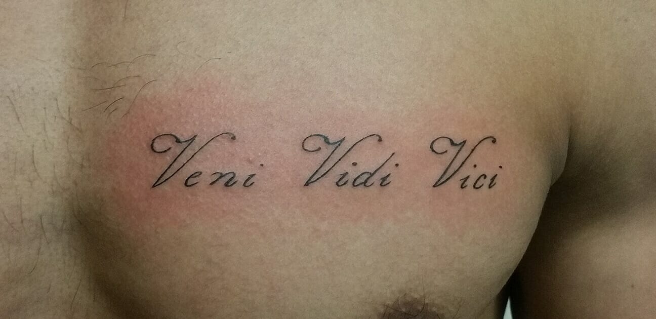 101 Amazing Veni Vidi Vici Tattoo Ideas That Will Blow Your Mind