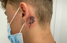 101 Best Behind Ear Tattoo Male Ideas You ll Have To See To Believe