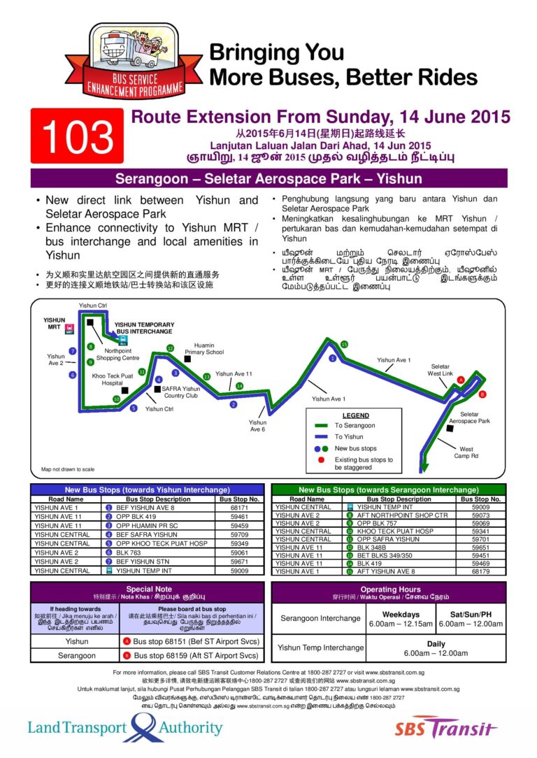 103 Bus Schedule Sunday Wegadgets
