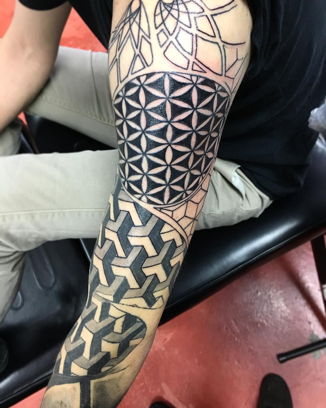 105 Cool Flower Of Life Tattoo Ideas The Geometric Pattern Full Of