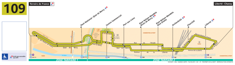 109 Bus Schedule Weekday