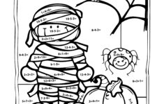 15 Best Halloween Multiplication Coloring Printables Printablee