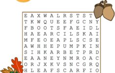 18 Fun Fall Word Search Puzzles Kitty Baby Love