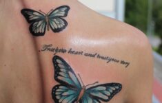 20 Cute Butterfly Tattoos On Back For Women EntertainmentMesh