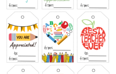 20 Free Printable Teacher Appreciation Tags Prudent Penny Pincher