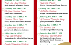2021 GAC Family Great American Christmas Holiday TV Schedule Archives