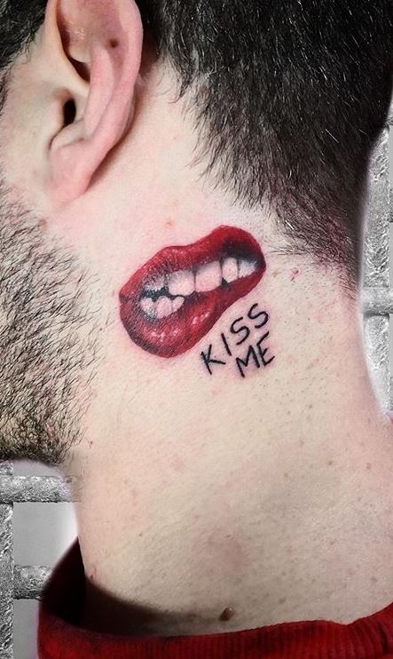 215 Trendy Neck Tattoos You Must See Tattoo Me Now