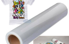 24 X 50ft White Eco Solvent Printable Heat Transfer PU Vinyl For