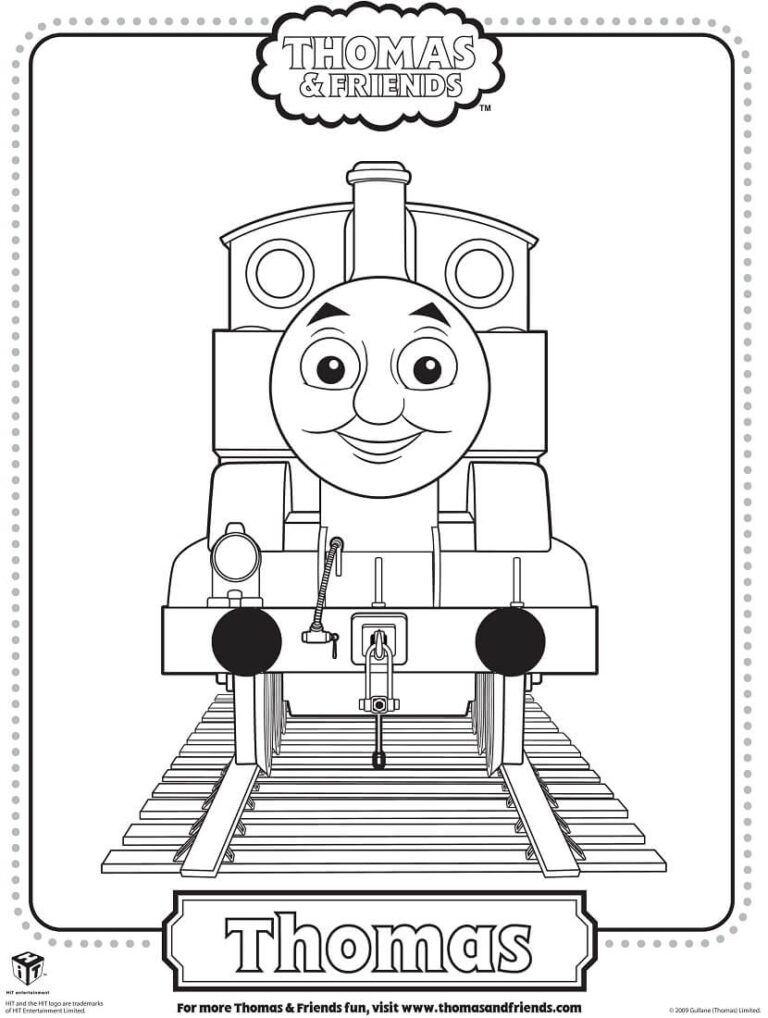 30 Free Printable Thomas The Train Coloring Pages