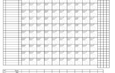30 Printable Baseball Scoresheet Scorecard Templates TemplateLab