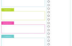 40 Free Girly And Cute Weekly Planner Printables To Get Organized