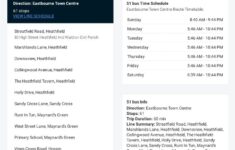 51 Bus Time Schedule Line Route DocsLib