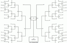 56 Team Double Elimination Printable Tournament Bracket