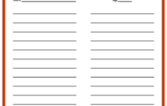 6 Best Wish List Printable Printablee