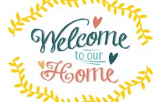7 Best Welcome Home Signs Free Printable Printablee