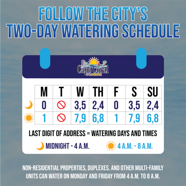 A Cape Coral Family Does Its Part To Conserve Water