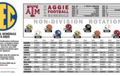 A M Football Will Play At Vandy In 2015 At Florida In 17 At Georgia