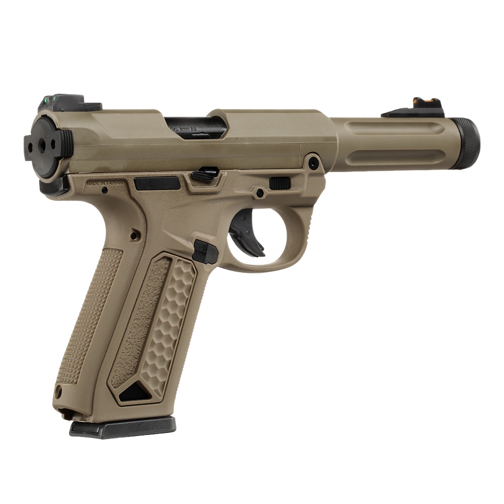 Action Army AAP 01 Assassin Pistol Polymer GBB 6mm BB Flat Dark Earth