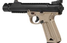 Action Army AAP 01 Black Mamba B Style Pistol GBB 6mm BB Flat Dark