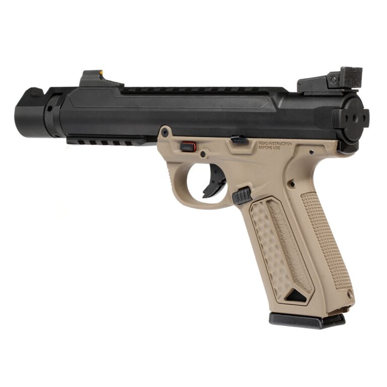 Action Army AAP 01 Black Mamba B Style Pistol GBB 6mm BB Flat Dark 