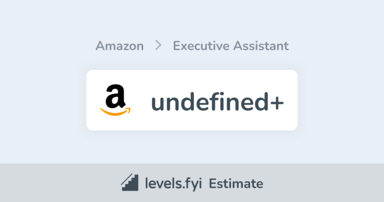 Amazon Executive Assistant Salary Levels fyi
