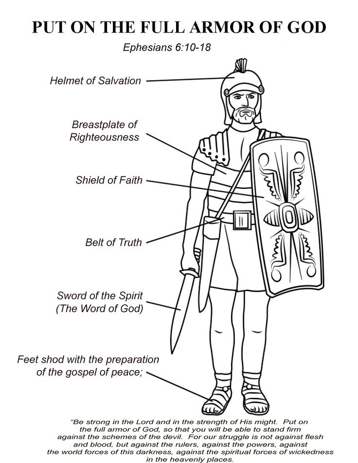 Armor Of God Armor Of God Lesson The Armor Of God