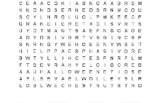 Autumn Word Search Printable