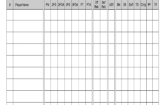 Basketball Stat Sheet Fill Online Printable Fillable Blank PdfFiller