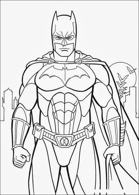 Batman Coloring Pages Super Coloring Book