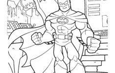 Batman to print for free Batman Kids Coloring Pages