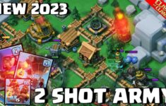 Best Clan Capital Army In Clash Of Clans 2 Shot Army Clan Capital