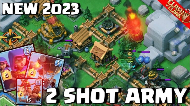 Best Clan Capital Army In Clash Of Clans 2 Shot Army Clan Capital 