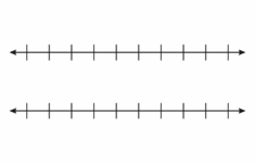 Blank Number Line Worksheet