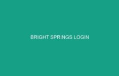 Bright Springs Login