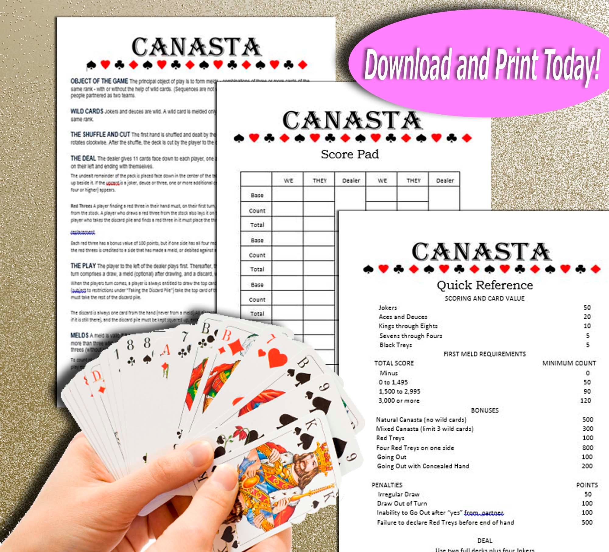 Canasta Rules For Two Players Guardovasg