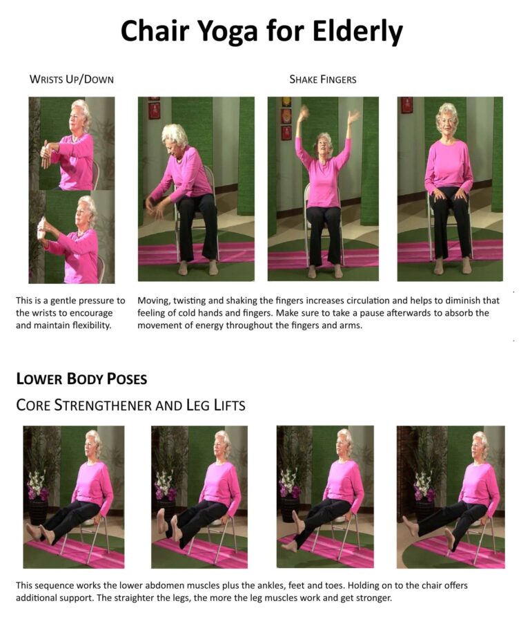 Chair Yoga Exercises For Seniors SeniorsProTalk