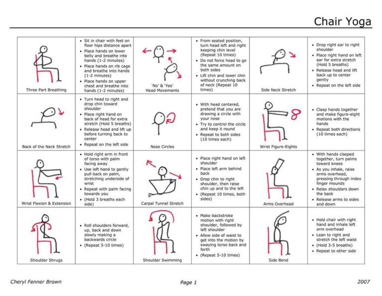 Chair Yoga For Seniors Sequence Pdf Kayaworkout co