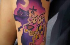 Courage The Cowardly Dog Tattoo Courage Tattoos Cartoon Tattoos