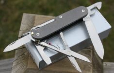 Custom Victorinox Titanium Super Tinker Swiss Army Knife Mod Swiss