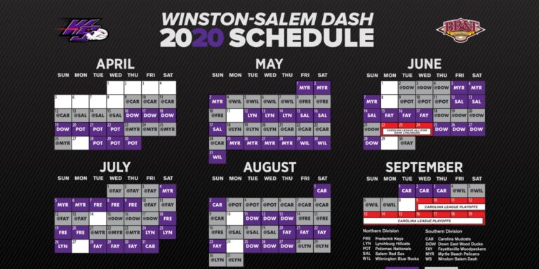 Dash Release Weekend Heavy 2020 Schedule Dash