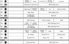 Decades Tv Weekly Schedule Decades TV Schedule