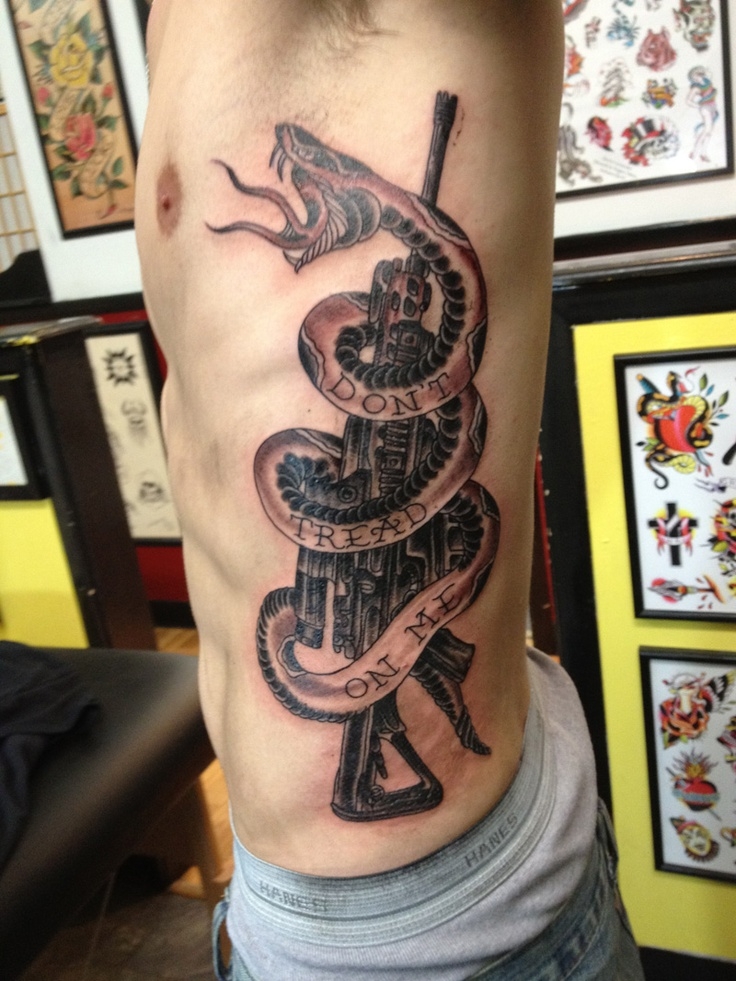 Don T Tread On Me Tattoos Designs Ideas And Meaning Tattoos For You