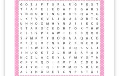 Easter Word Search Free Printable Game Pjs And Paint