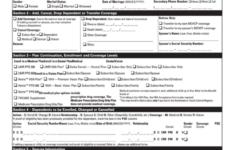 Fillable Enrollment Form Missouri Consolidated Health Care Plan
