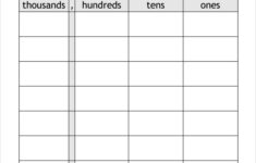 FREE 27 Sample Place Value Chart Templates In PDF MS Word