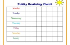 FREE 9 Potty Training Chart Templates In PDF