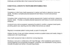 FREE 9 Sample RN Job Description Templates In PDF MS Word